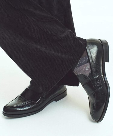 ≪追加≫KENFORD/ケンフォード EMBOSSED LOAFERS
