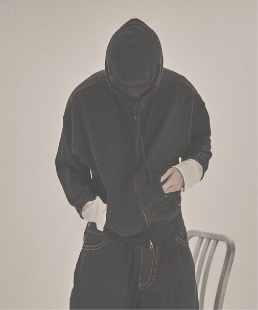 RUSSELL ATHLETIC / ラッセル アスレティック 別注 Layered Zip Hoodie
