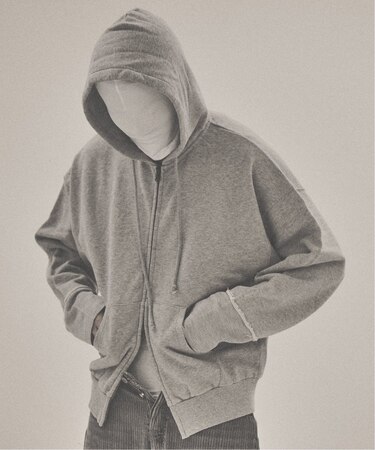 RUSSELL ATHLETIC / ラッセル アスレティック 別注 Layered Zip Hoodie