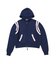 カーブライン ジップ ニット フーディー / J Curved Line Zip Knit Hoodie