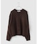 NOMANUAL / ノーマニュアル EASE ROUND NECK CARDIGAN