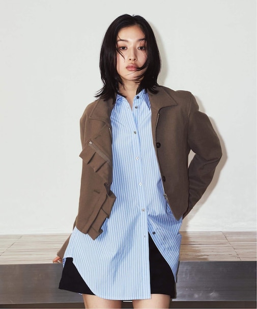 Knuth Marf / クヌースマーフ 2way cropped frill jacket