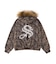 SUPPLIER / サプライヤー Camo Faux Fur Cross Zip Hoodie