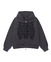 SUPPLIER / サプライヤー Bones Leather Patch Zip Hoodie