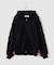 DISCOVERED / ディスカバード CROCHET SLEEVE SWEAT PARKA