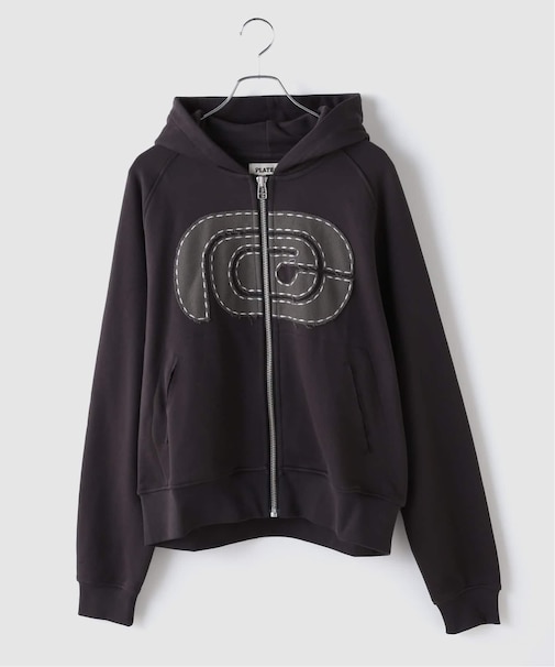 PLATEAU STUDIO / プラトースタジオ Logo patch zip up