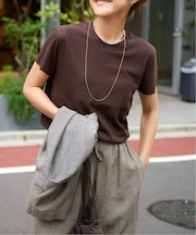 追加2 ハイツイストコットンコンパクトTEE
