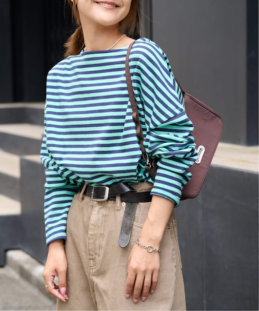 MILITARY BORDER WIDE TEE