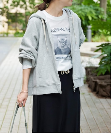 VINTAGE LIKE SWEAT ZIP HOODIE