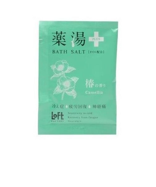 薬湯プラス　椿の香り　１回分　３０ｇ（医薬部外品）【ロフト限定】