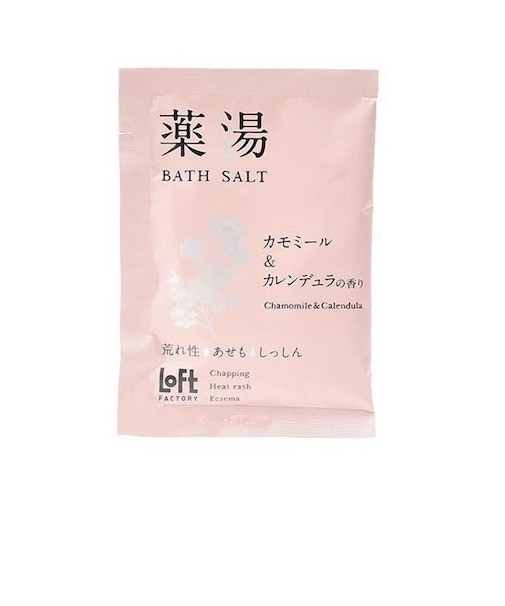 薬湯　カモミール＆カレンデュラの香り　１回分　３０ｇ【ロフト限定】（医薬部外品）