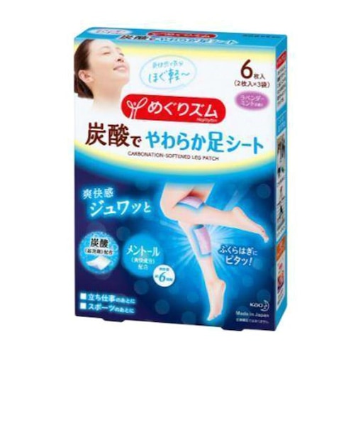 炭酸でやわらか 足シート 6枚入
