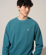 \毎年、支持率No.1カットソー/ アゼダブルフェイス1ポイント刺繍カットソー【イージーケア/洗濯機で洗える/毛玉になりにくい】