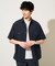 〈接触冷感 / 吸水速乾〉リライトＷポケットシャツ【UVカット / ストレッチ / イージーケア / 洗濯機で洗える】