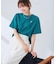 大人のクロップド刺繍Tシャツ【UVカット・接触冷感】