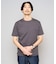 【接触冷感/UVカット/洗濯機で洗える/毛玉になりにくい】シルケットスムースクルーネックスマートＴシャツ