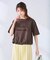 【新色追加】裾ドロストロゴTシャツ
