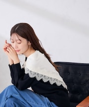 レース三角ストール