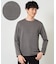 【スマート/イージーケア/洗濯機で洗える】キカジャカードクルーネックスマートTシャツ
