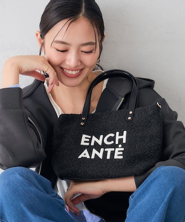 ロゴ刺繍 トートバッグ