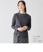 ベーシックモックネックTシャツ (66124)