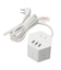 3USBポート(3.1A)付き 電源タップ(5個口 PJK02 ホワイト)