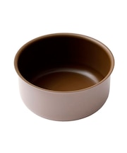 【取っ手がとれる】IH・ガス火 スピンコート 鍋(20cm モカ FS005)
