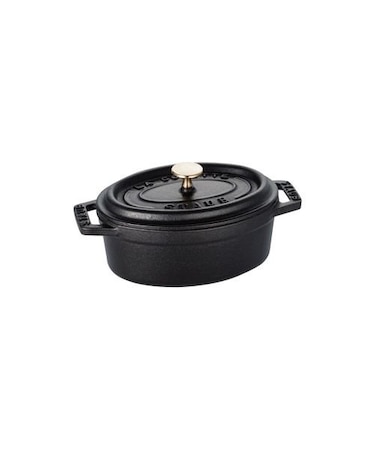 STAUB ピコ・ココット オーバル 11cm ブラック