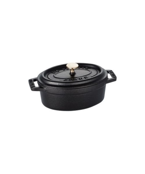 STAUB ピコ・ココット オーバル 11cm ブラック