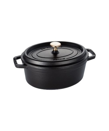 STAUB ピコ・ココット オーバル 23cm ブラック