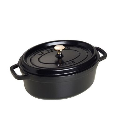 STAUB ピコ・ココット オーバル 29cm ブラック