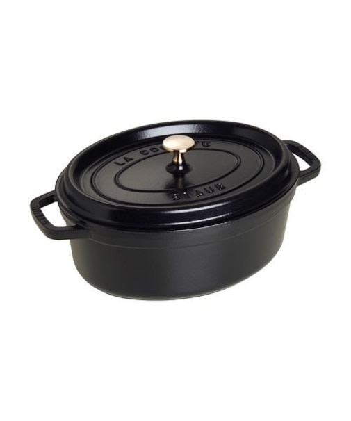 STAUB ピコ・ココット オーバル 29cm ブラック