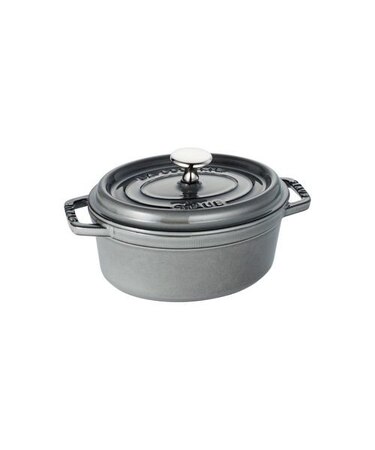 STAUB ピコ・ココット オーバル 15cm グレー