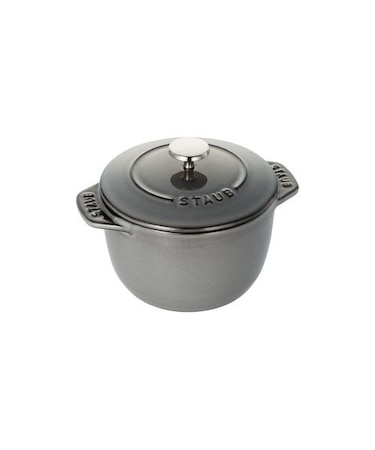 STAUB ラ・ココット de GOHAN Sサイズ グレー