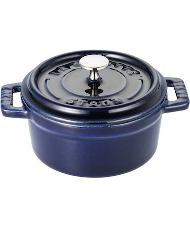 STAUB ピコ・ココット ラウンド 10cm グランブルー