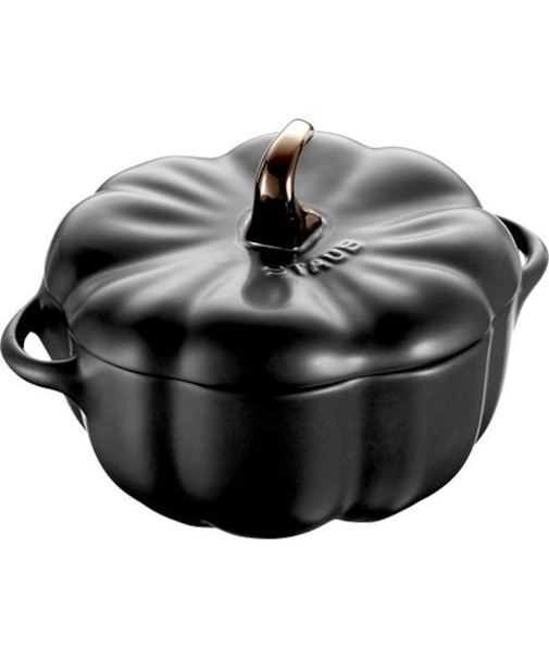 STAUB セラミック パンプキンココットS ブラック