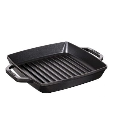 STAUB ピュアグリル スクエア 23cm ブラック