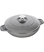 STAUB ラウンドホットプレート 20cm グレー