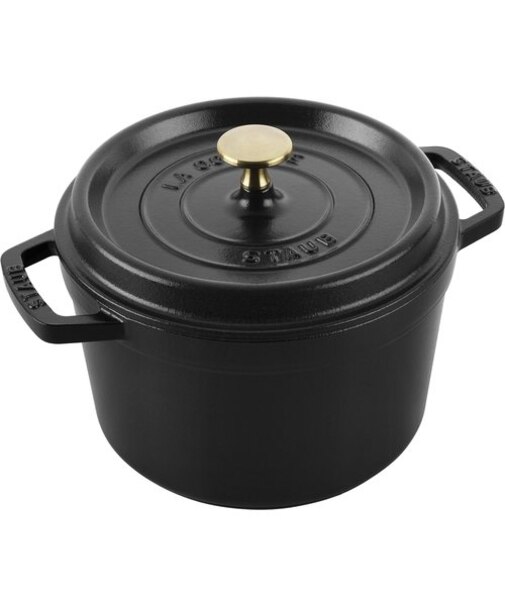 STAUB グランドココット ラウンド20cm ブラック