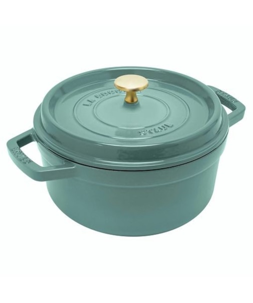 STAUB ピコ・ココット ラウンドﾞ 22cm ユーカリ