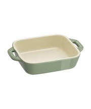 STAUB レクタンギュラーディッシュ14cm ユーカリ