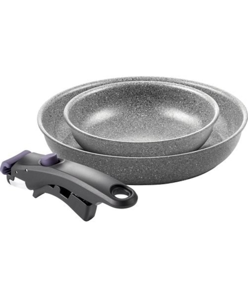 BALLARINI 取っ手がはずせるフライパン”ヴィンチ”20cm&26cmセット