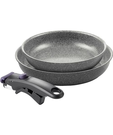 BALLARINI 取っ手がはずせるフライパン”ヴィンチ”24cm&28cmセット