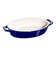 STAUB ｵｰﾊﾞﾙﾃﾞｨｯｼｭ 23cm ﾌﾞﾙｰ S