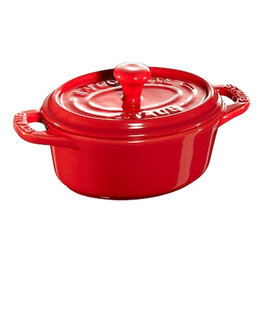 STAUB ｺｺｯﾄｵｰﾊﾞﾙ 11cm 2pcs ﾁｪﾘｰ S