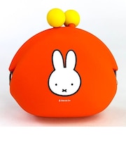 ミッフィー ポチ ミッフィー フェイス 小物入れ コスメ入れ 化粧ポーチ ORANGE