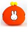 ミッフィー ポチ ミッフィー フェイス 小物入れ コスメ入れ 化粧ポーチ ORANGE 