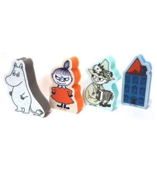 ムーミン ミイ スナフキン MOOMIN 不織布スポンジ キッチン   ダイカット