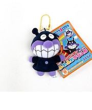 それいけ!アンパンマン ばいきんまん NEW!アンパンマンふわふわゆび人形ばいきんまん キーホルダー フィンガーパペット