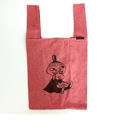 ムーミン MOTTERU エコバック リトルミィ レッド マルシェバッグ折りたたみバッグ バッグ